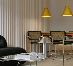 Suspension, Belle, Jaune miel, LED, dim, 2700K, 581 lm, Ø36cm, H28,5cm - Belid