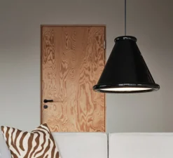 Suspension, Belle, noir , LED, dim, 2700K, 581 lm, Ø36cm, H28,5cm - Belid