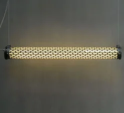 Suspension*Sammode Suspension, Belleville, coal, Dimmable Casambi, LED, L130cm, H13cm, IP68, 2700K - noir