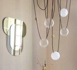 Suspension, Beloio, transparent, Ø14,5cm - Margaux Keller Collections