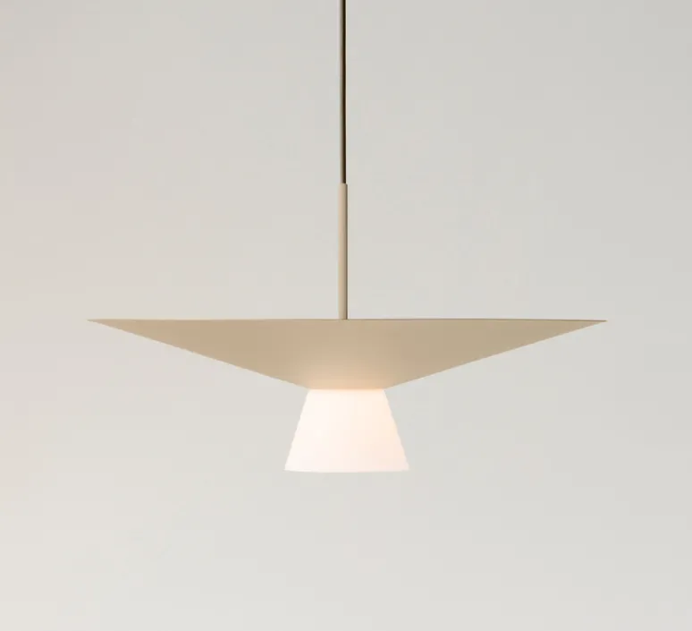 Suspension*Estiluz Suspension, Belt, T-4144SLG, , LED, dim, 2700K, 725 lm, Ø45cm, H18,1cm - champagne