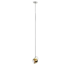 Suspension, Beluga Color, jaune, Ø9cm, H11cm - Fabbian