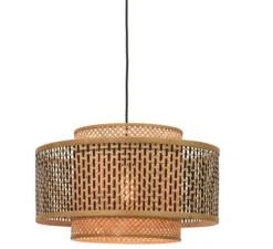Suspension, Bhutan 5030, naturel, Ø50cm, H30cm - Good&Mojo