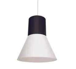 Suspension*Fraumaier Suspension, bigandy, blanc & noir, H60cm - noir et blanc