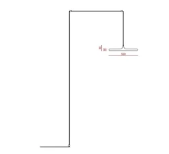 Suspension*Tooy Suspension, Bilancella 512.22, , IP40, LED, 2700K, 3000 lm, Ø50cm, H3cm - noir