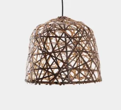 Suspension, Black bird's nest small, naturel, Ø39cm, H47cm - Ay illuminate