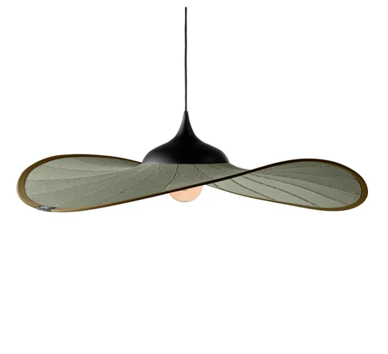 Suspension*Easy Light by Carpyen Suspension, Bloom, , Ø90cm, H14cm - vert olive