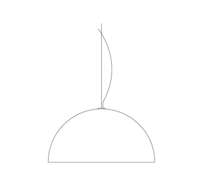Suspension*Martinelli Luce Suspension, BLOW, , Ø85cm - Martinelli-luce blanc
