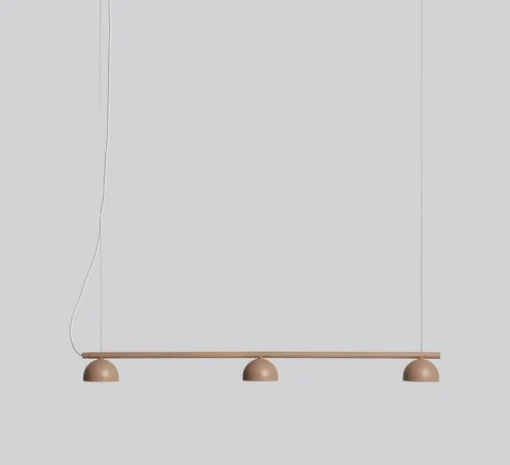 Suspension*Northern Suspension, Blush Rail 3, , LED, dim, 3000k, 3300lm, L90cm, H7,5cm - beige chaud