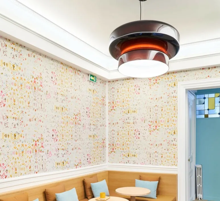 Suspension*Marset Suspension, Bohemia, , LED, 2700k, 3048lm, dim Dali, Ø84cm, H41,5cm - ambre