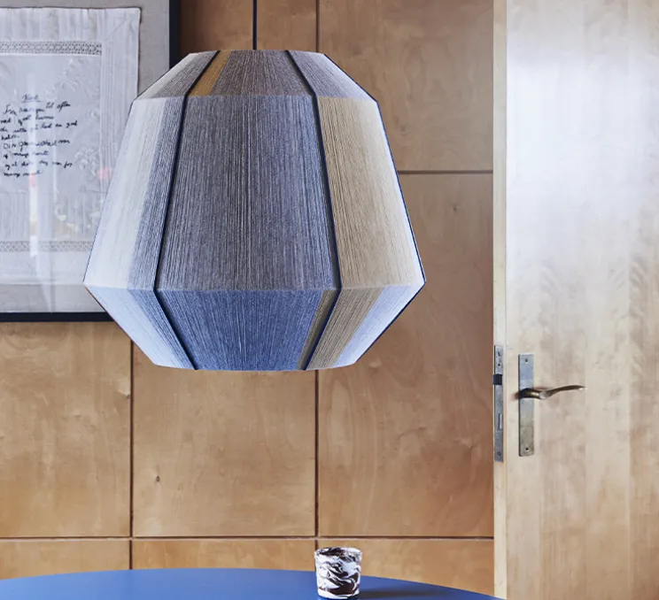 Suspension, Bonbon 500, terre, gris, Ø50cm, H46cm - HAY