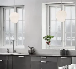 Suspension, Bouquet 1 Large, blanc, Ø30cm, H35cm - Le Klint