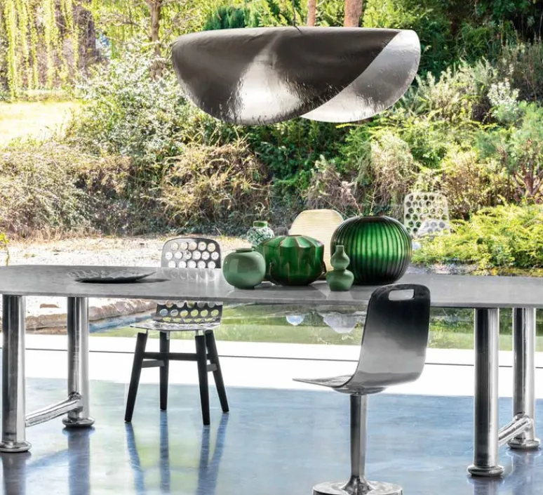 Suspension*Gervasoni Suspension, Brass 96, , L120cm, H42cm - argent