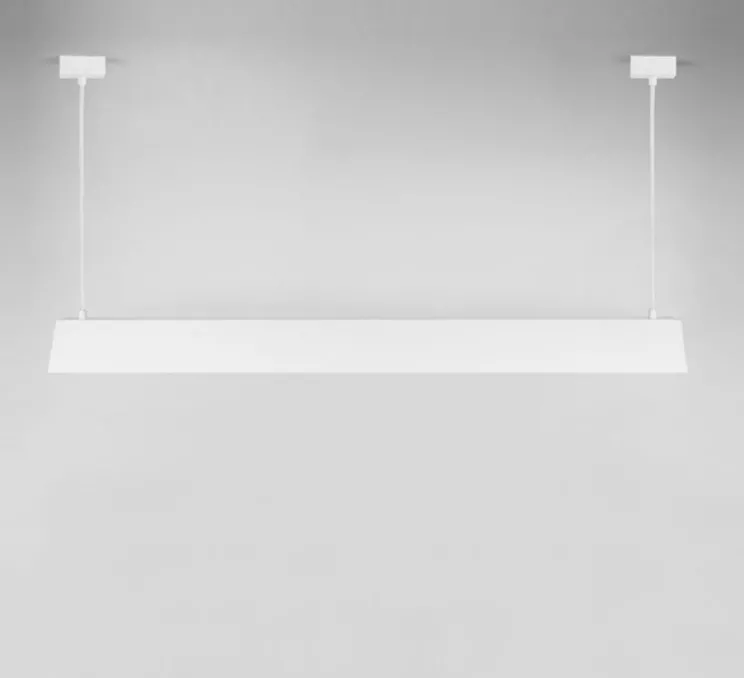 Suspension, brenda, blanc, L100cm, H15cm - Zangra