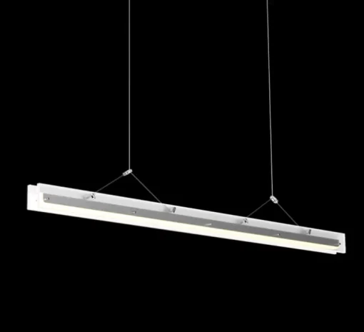 Suspension, Bridge 110, Blanc brouillard, LED, dim, 2700K, 1492 lm, L110cm, H5,1cm - Tonone