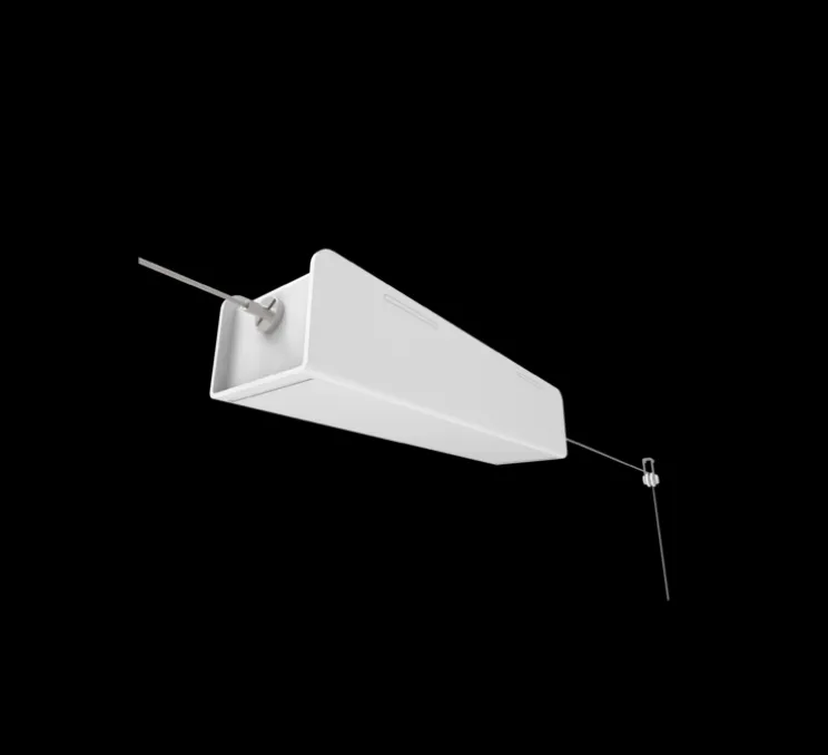 Suspension, Bridge 110, Blanc brouillard, LED, dim, 2700K, 1492 lm, L110cm, H5,1cm - Tonone