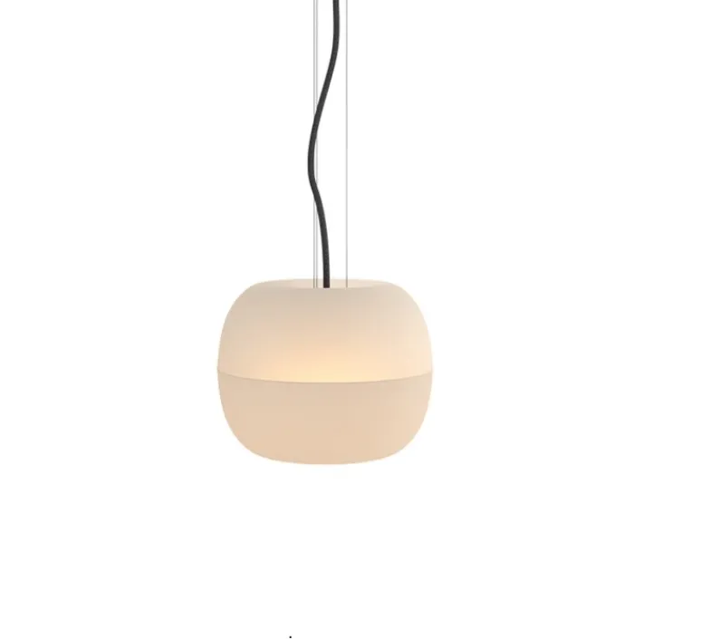 Suspension*Nordic Tales Suspension, Bright Malus, , Ø24,9cm, H20cm - blanc, câble noir