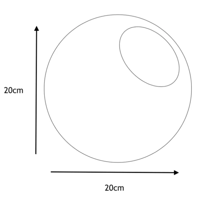 Suspension, Bright Spot, blanc, or, câble noir, Ø20cm, H20cm - Nordic Tales
