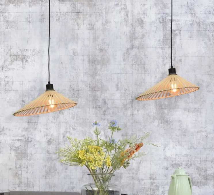 Suspension, Bromo S, naturel, Ø40cm, H11cm - Good&Mojo