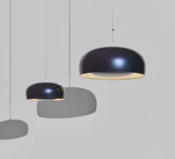 Suspension*Petite Friture Suspension, Brush, , Ø35cm, H15cm - irisé