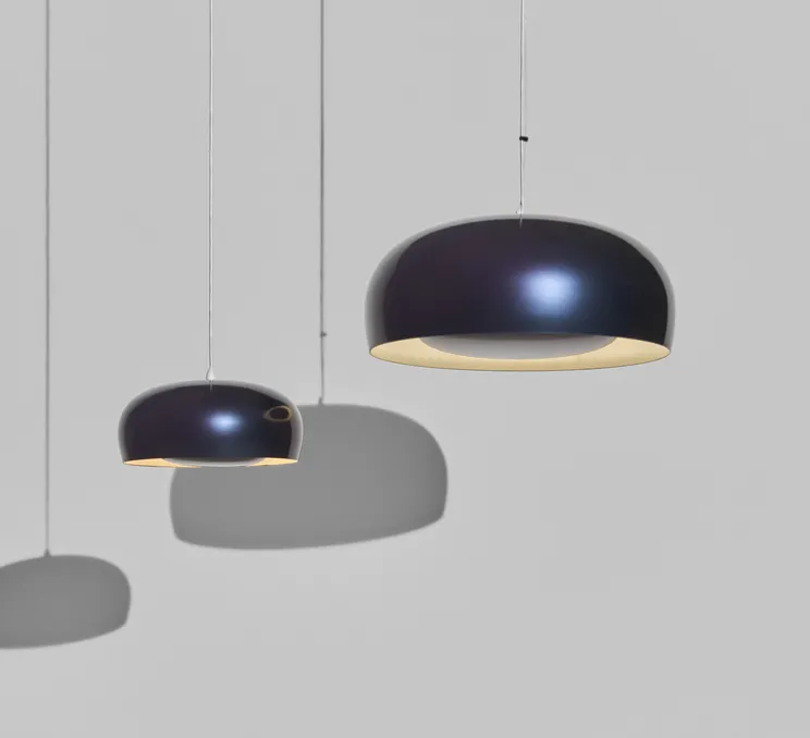 Suspension, Brush, irisé, Ø60cm, H25cm - Petite Friture