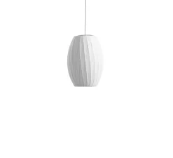 Suspension*HAY Suspension, Bubble Cigar Crisscross S, , Ø26,5cm, H35,5cm - blanc