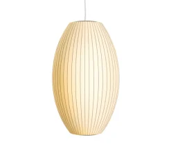 Suspension*HAY Suspension, Bubble Cigar M, , Ø33cm, H53cm - blanc