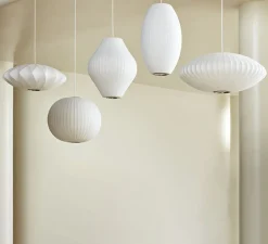 Suspension, Bubble Pear S, blanc, Ø33cm, H32cm - HAY