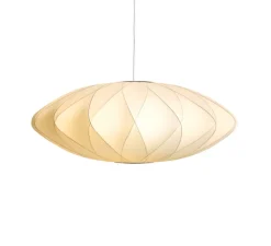 Suspension, Bubble Saucer Crisscross M, blanc, Ø63,5cm, H25,5cm - HAY