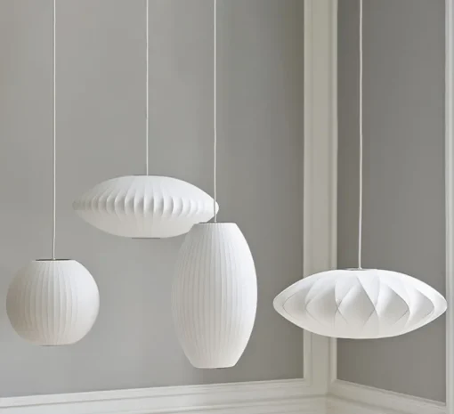 Suspension, Bubble Saucer Crisscross S, blanc, Ø44,5cm, H18cm - HAY