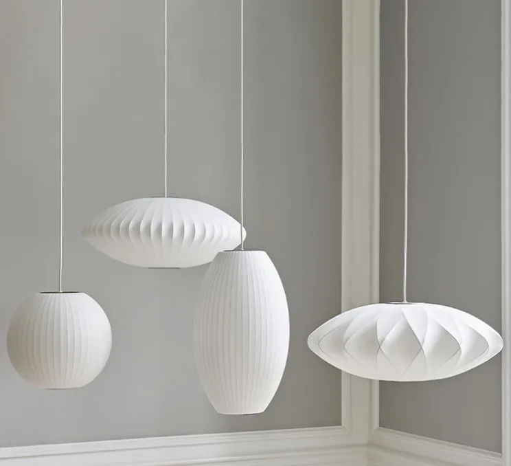 Suspension, Bubble Saucer Crisscross S, blanc, Ø44,5cm, H18cm - HAY