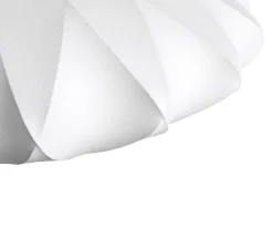 Suspension, Bubble Saucer Crisscross S, blanc, Ø44,5cm, H18cm - HAY