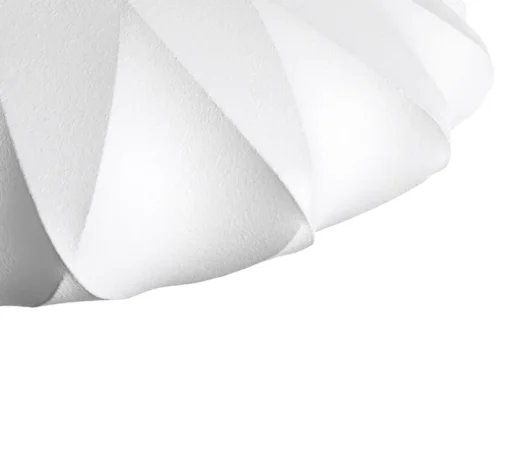 Suspension, Bubble Saucer Crisscross S, blanc, Ø44,5cm, H18cm - HAY