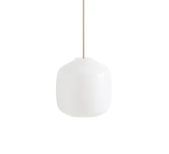 Suspension*HAY Suspension, Buoy 200, , Ø20cm, H20,5cm - blanc, câble gris béton