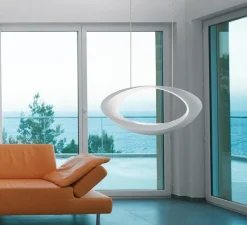 Suspension*Artemide Suspension, Cabildo, , LED, 2700K, 2641lm, L41cm, H19cm - blanc
