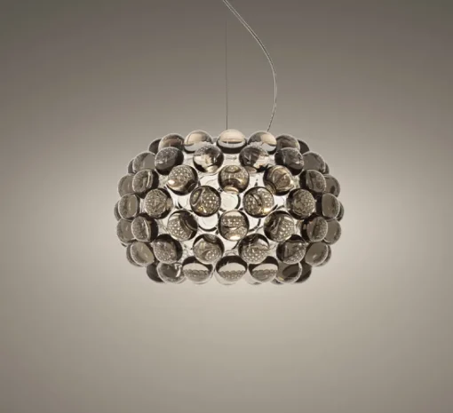 Suspension|Enfants*Foscarini Suspension, Caboche Plus Piccola, , LED, 2700K, 1000lm, Ø31cm, H20cm - gris