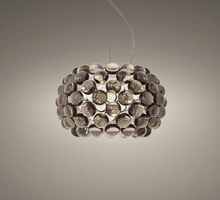 Suspension|Enfants*Foscarini Suspension, Caboche Plus Piccola, , LED, 2700K, 1000lm, Ø31cm, H20cm - gris