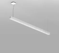 Suspension*Artemide Suspension, Calipso Linear, , LED, dim, 3000K, 4800 lm, L121cm, H7,9cm - blanc