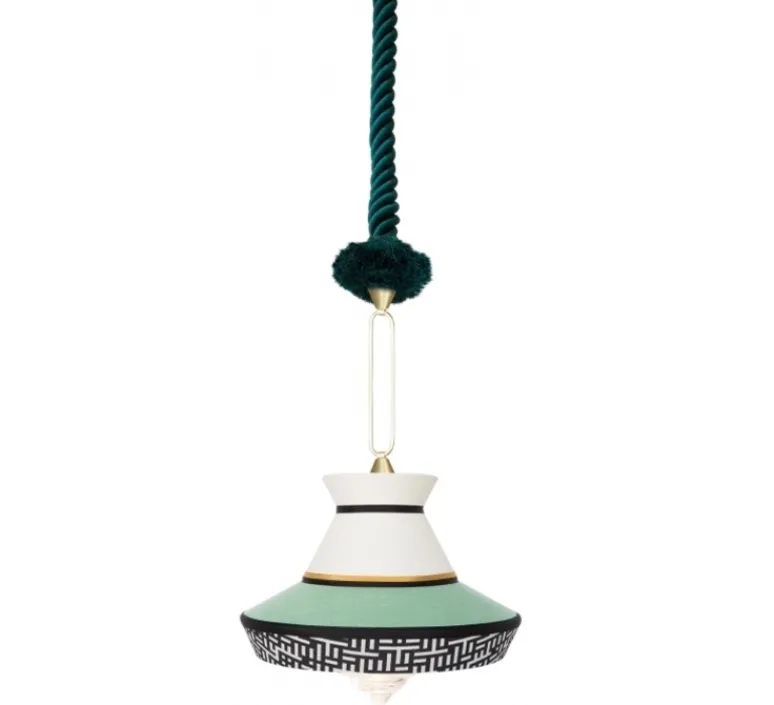 Suspension*Contardi Suspension, Calypso SO GUADALOUPE, , Ø36cm, H63cm - menthe