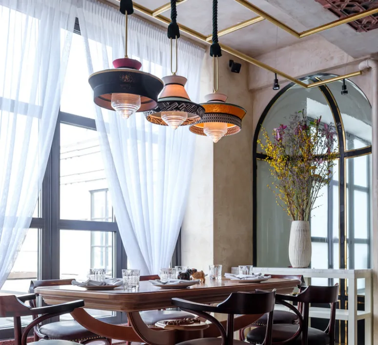 Suspension*Contardi Suspension, Calypso SO GUADALOUPE, , Ø36cm, H63cm - menthe