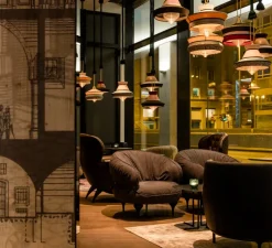 Suspension*Contardi Suspension, Calypso SO GUADALOUPE, , L36cm, H63cm - noir, rouge