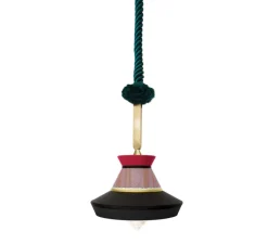 Suspension, Calypso SO Outdoor GUADALOUPE, noir, rouge, IP65,L36cm, H63cm - Contardi