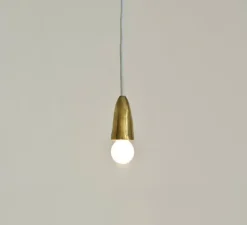 Suspension*Atelier Areti Suspension, Calyx, , Ø5.3cm, H10cm - laiton