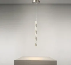 Suspension*CVL Suspension, Candy V40, , LED, dim, 2700K, 331 lm, Ø3,6cm, H40cm - nickel satiné