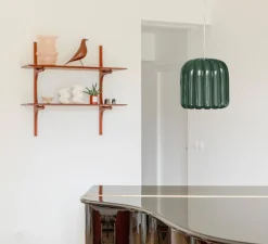 Suspension*Cosin Suspension, Cannelle Grande, , L50cm, H50cm - vert sapin