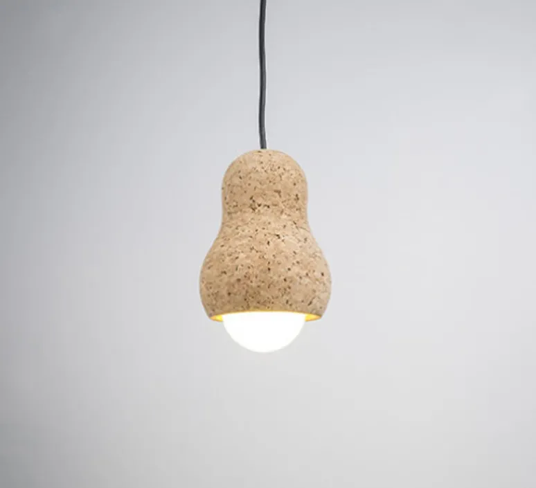 Suspension*DARK Suspension, Captain Cork S, , Ø14,5cm, H19cm - liège