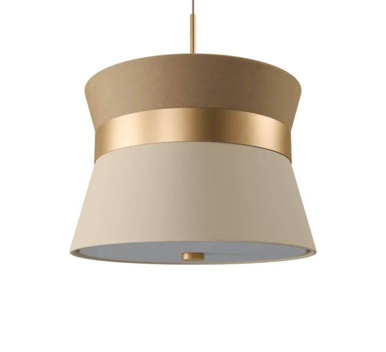 Suspension*Easy Light by Carpyen Suspension, Caramelo, , Ø65cm, H70,1cm - Coffee