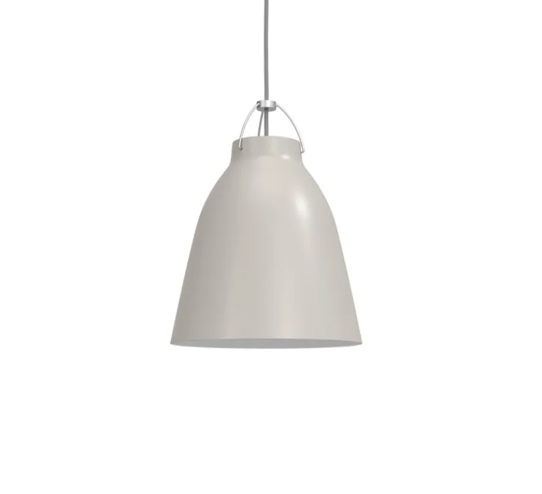 Suspension*Fritz Hansen Suspension, Caravaggio matt P2, , Ø25,8cm, H33,7cm - gris