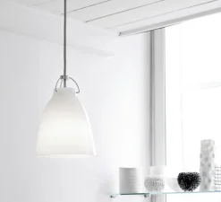 Suspension*Fritz Hansen Suspension, Caravaggio Opal P1, , Ø16,5cm, H21,6cm - blanc