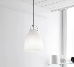 Suspension*Fritz Hansen Suspension, Caravaggio Opal P2, , Ø25,8cm, H33,7cm - blanc